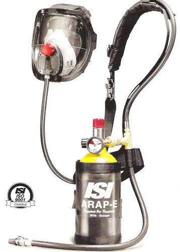 ARAP管線送風式呼吸器及逃生用氣瓶